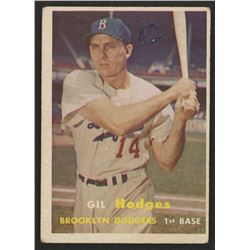 1957 Topps #80 Gil Hodges