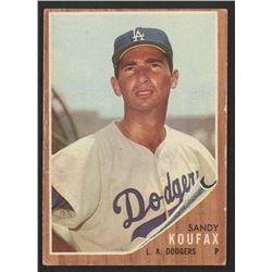 1962 Topps #5 Sandy Koufax