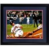 Image 1 : Sid Bream Signed Braves 23x27 Custom Framed Photo Display Inscribed "That Slide"  "10/14/92" (Radtke