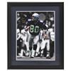 Image 1 : Steve Largent Signed Seahawks 23x27 Custom Framed Photo Display Inscribed "HOF 95" (JSA COA)