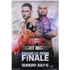 Image 1 : The Ultimate Fighter Team Edgar vs. Team Penn 27x39 Poster Signed by (22) with Frankie Edgar, BJ Pen