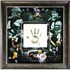 Image 1 : Brett Favre Signed Packers 36x36 Custom Framed Limited Edition Tegata Display (UDA COA)