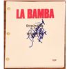 Image 1 : Lou Diamond Phillips Signed "La Bamba" Full Movie Script (PSA COA)