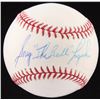 Image 1 : Greg "The Bull" Luzinski Signed OML Baseball (Fanatics Hologram  MLB Hologram)