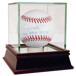 Gary Sanchez Signed Baseball Inscribed  MLB Debut 10-3-15  (Steiner COA  MLB)