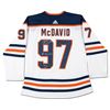 Image 1 : Connor McDavid Signed LE Oilers Jersey Inscribed "#1 Pick 2015" (UDA COA)
