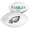 Image 1 : Carson Wentz Signed Eagles Logo Football Inscribed "AO1" (Fanatics)