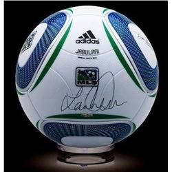 Landon Donovan Signed Soccer Ball (UDA COA)