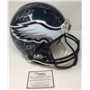 Image 1 : 2017 Philadelphia Eagles Authentic On-Field Full-Size Helmet Team-Signed by (20) with Nick Foles, Fl