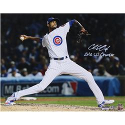 George Springer Signed  Sports Illustrated  16x20 Photo Inscribed  2016 WS Champs  (MLB Hologram  Fa
