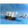 Image 2 : USS Constitution Model Ship in a Glass Bottle 11"