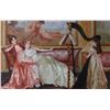 Image 1 : Parlor Scene With Harp Oil Painting