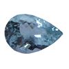 Image 1 : 6.3 C 16.1x10.6 Mm Natural Light Blue Aquamarine Pear Cut