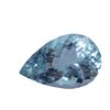 Image 2 : 6.3 C 16.1x10.6 Mm Natural Light Blue Aquamarine Pear Cut