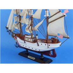 Wooden United States Coast Guard USCG Eagle Model Ship 15''
