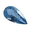 Image 2 : 3 Ct 14.4x7.9 Mm Untreated Faceted Natural Blue Aquamarine Pear Cut Stone
