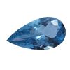 Image 3 : 3 Ct 14.4x7.9 Mm Untreated Faceted Natural Blue Aquamarine Pear Cut Stone