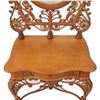 Image 4 : ANTIQUE NATURAL CURLICUE WICKER VANITY