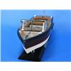 Image 8 : Wooden Chris Craft Runabout Model Speedboat 14"