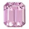 Image 1 : 9 Ct. Pink Emerald Cut Bianco Diamond