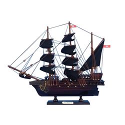 Wooden Henry Avery's The Fancy Model Pirate Ship 14"