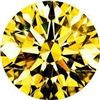 7ct Brilliant Cut Round Canary BIANCO Diamond