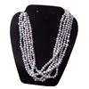 Fabulous, Multi Strand White Rice Pearl Choker / Necklace