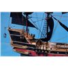 Image 2 : Captain Kidds Black Falcon Limited Model Pirate Ship 24" - Black Sails