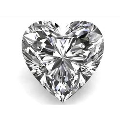 2.41cts - Bianco Diamond Heart Shaped Grade 6AAA - Loose Stone
