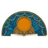 Image 1 : Aqua Enameled Semicircular Russian Royal Picture Frame