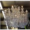 Image 2 : Maria Theresa Style Chandelier With Trailing Crystal