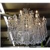 Image 3 : Maria Theresa Style Chandelier With Trailing Crystal