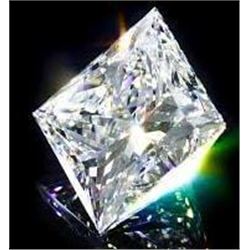 Fabulous 5 Carat Princess Cut Bianco Diamond