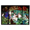 Image 1 : Fabulous Custom made for Rod Stewart -Stained, Leaded And Painted Figura lGlass Window