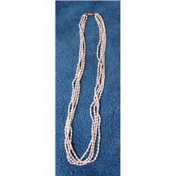 Vintage Estate Find, Multi Strand 24" Baroque Pearls