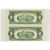 Image 2 : 1928-F & 1953 $2 US NOTES RED SEALS