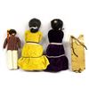 Image 2 : 4 Vintage Native American Cloth Dolls