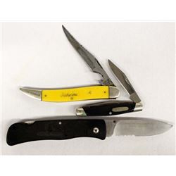 3 Pocket Knives