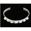 Image 1 : Vintage 1970's Zuni Sterling Turquoise Bracelet