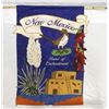 Image 1 : Colorful New Mexico Machine Embroidered Banner