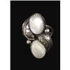 Image 1 : Native American Sterling & Mother of Pearl Ring