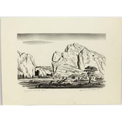 Original Lithograph by Lawrence B. Field