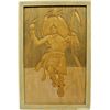 Image 1 : Native American Framed Carved Wood Picture