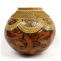 Mata Ortiz Polychrome Jar by Daniel Gonzalez