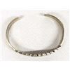 Image 3 : Navajo Sterling & Chip Inlay Turquoise Bracelet