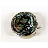 Image 1 : Mexican Alpaca Silver and Abalone Pill Box