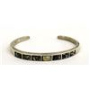 Image 1 : Vintage Navajo Sterling and Inlay Abalone Bracelet