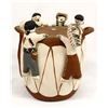 Image 1 : Fabulous Cochiti Pottery Friendship Drum by C. Sui