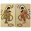 Image 1 : Native American Navajo Sand Paintings by J. Toledo