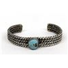 Image 1 : Vintage Navajo Sterling Turquoise Bracelet